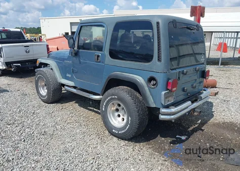 1998 Jeep Wrangler Se из США, поврежденный, VIN 1J4FY29P7WP767000